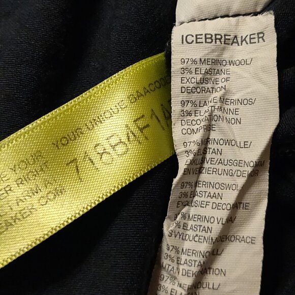 Icebreaker Long Sleeve Tee - Dark Gray - Picture 3 of 5